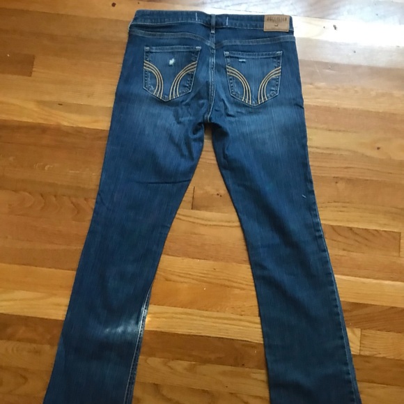 NWOT: Hollister Jeans Denim Blue (1/2) - Picture 3 of 4